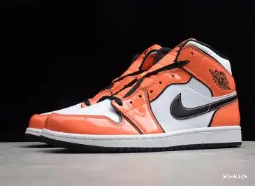 MID DD6834-802 AIR JORDAN 1 ORANGE” “TURF 0519